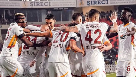 Galatasaray, Gaziantep FK’yi deplasmanda 1-0 mağlup etti