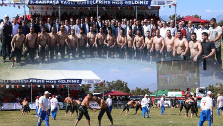 Gazipaşa’da Ata sporu coşkusu