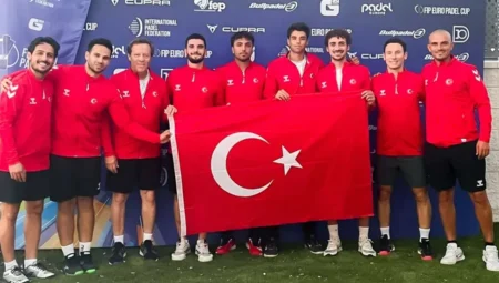 ATDSK’lı Süleyman Deniz Gürsoy, Türkiye’nin ilk Padel Milli Takımı’nda