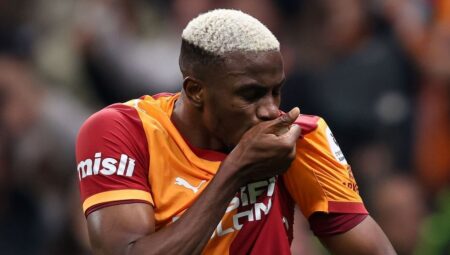 Galatasaray’ın Nijeryalı yıldızı Victor Osimhen, attığı gollerle takımını sırtlıyor