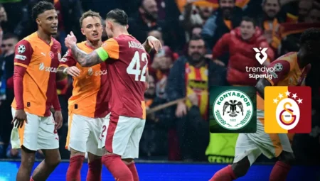 Lider Galatasaray, Konya deplasmanında: İşte muhtemel 11’ler